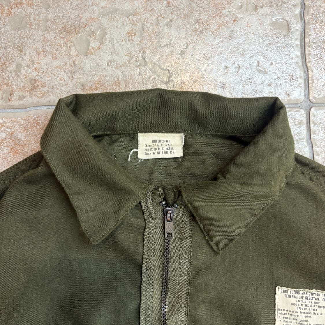 [M/S] Military Flying twill jacket  상품이미지4