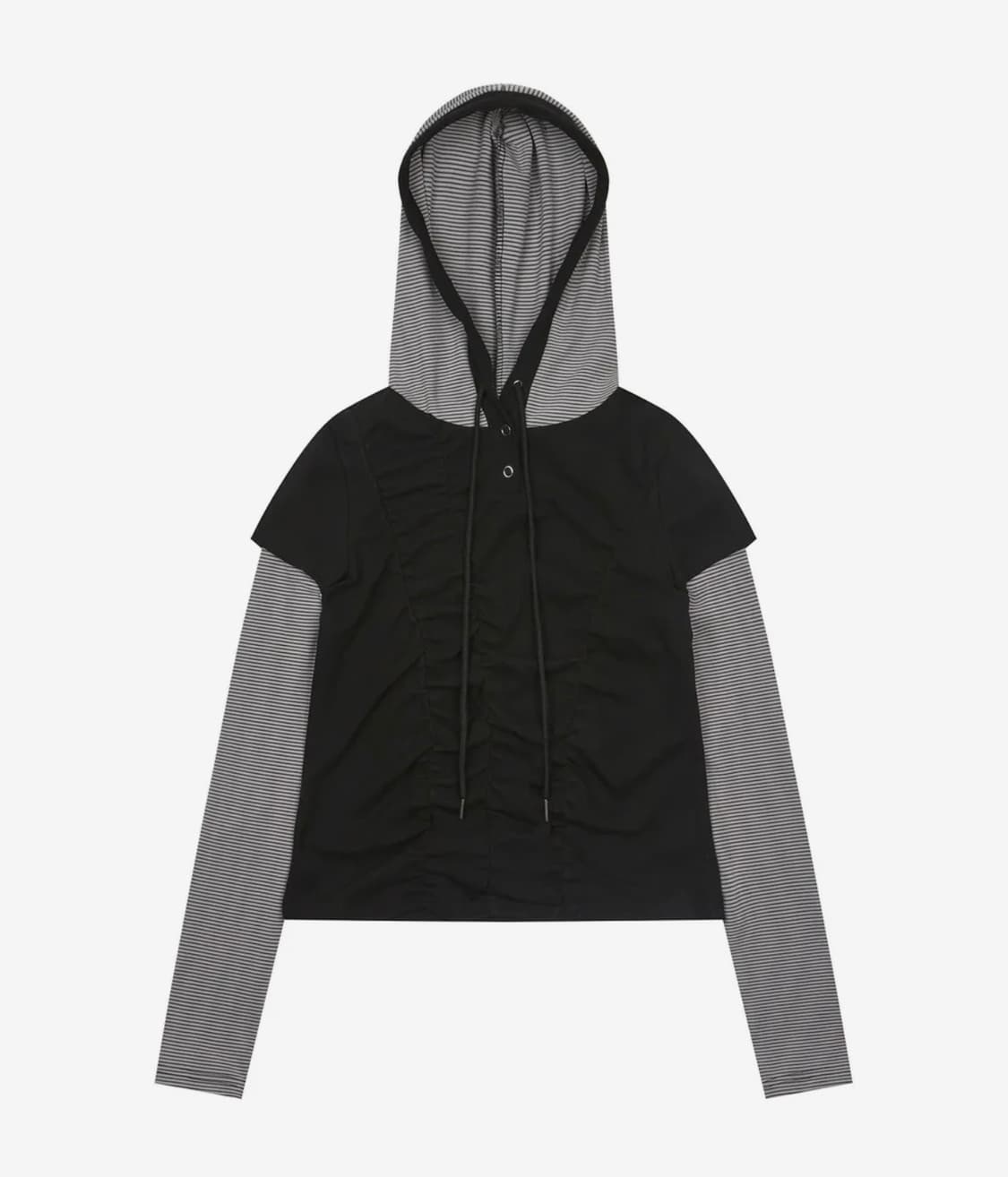 러브이즈트루 스트라이프 후드티 PA STRIPE HOODIE TEE 상품이미지3