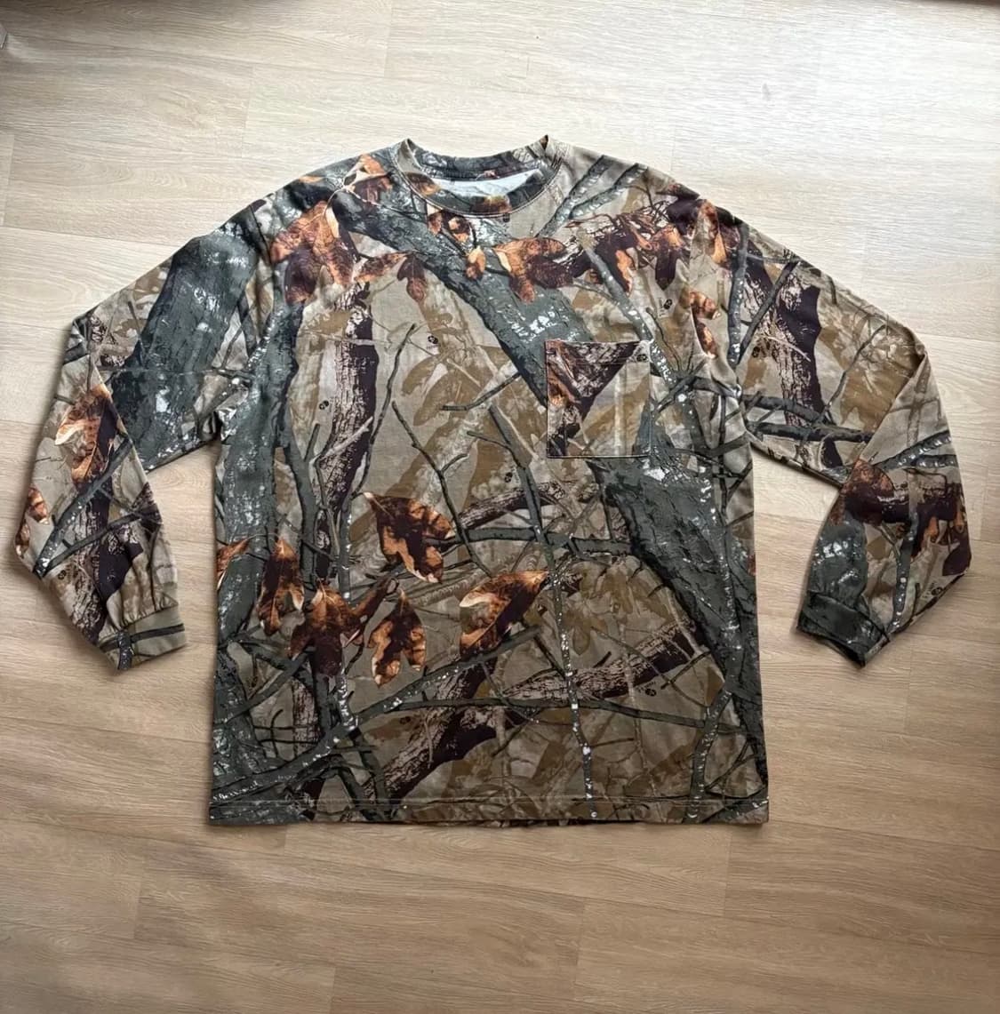 [XL] realtree 리얼트리 빈티지 긴팔 티셔츠 롱슬리브 상품이미지1