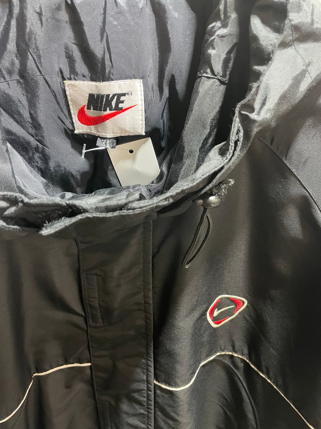 XL 나이키 올드스쿨 빅로고 나일론 후드집업 상품이미지5