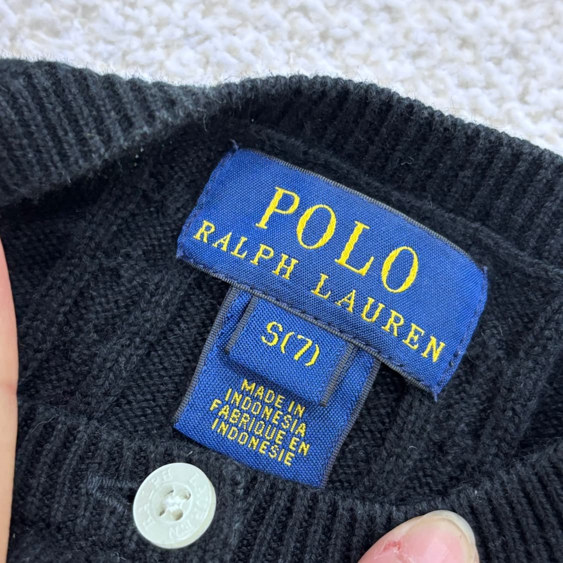 S 폴로랄프로렌 키즈 니트 가디건 0316E 상품이미지3