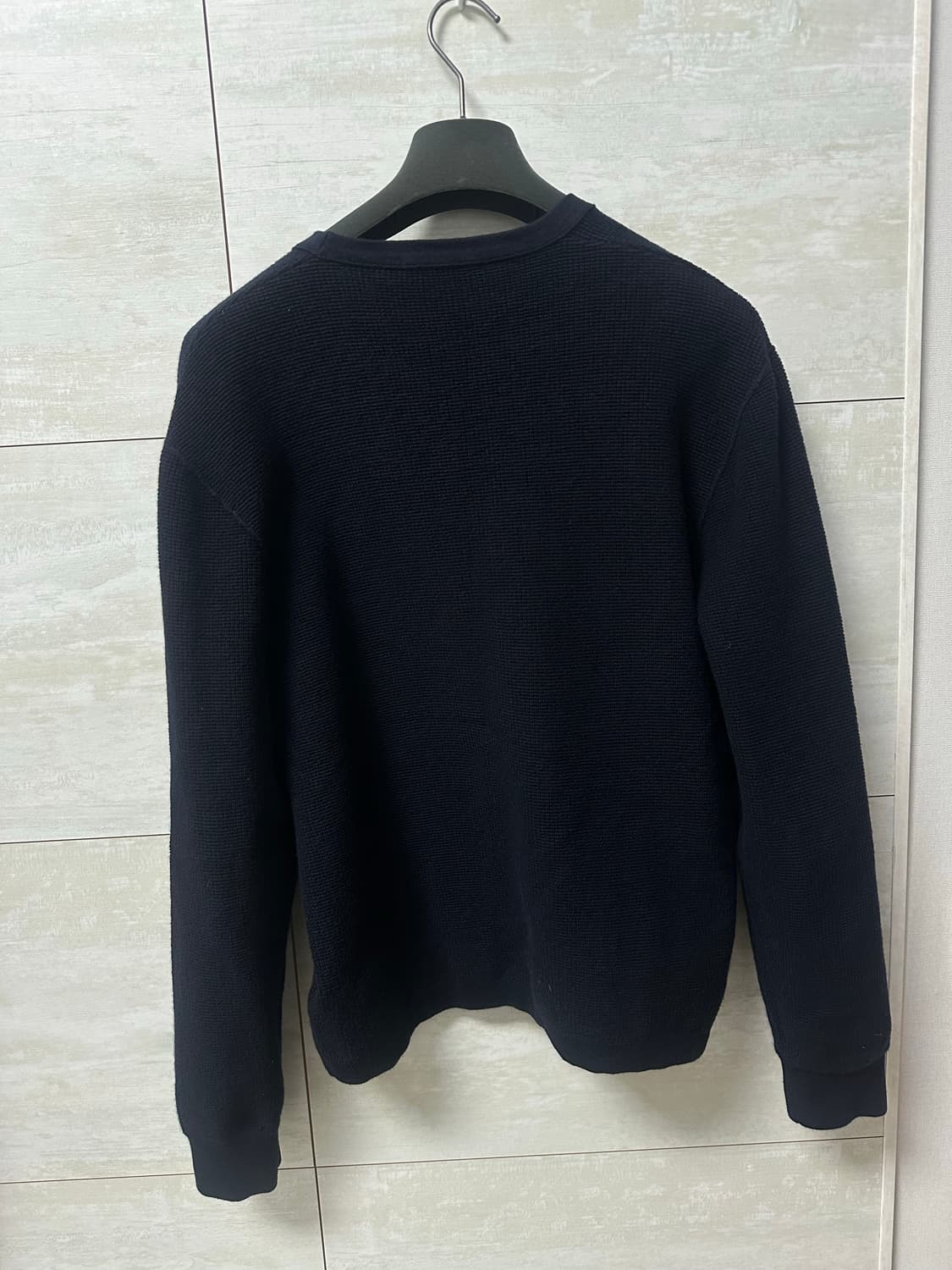 제임스펄스 와플 니트 다크 네이비 1 상품이미지2