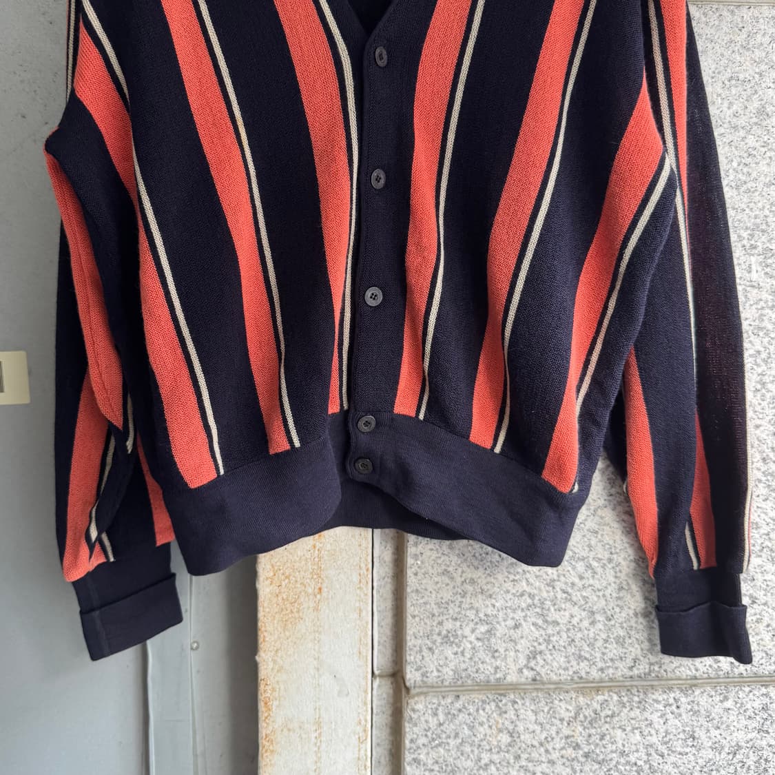 VTG 치카노 버티컬 울 가디건 상품이미지5
