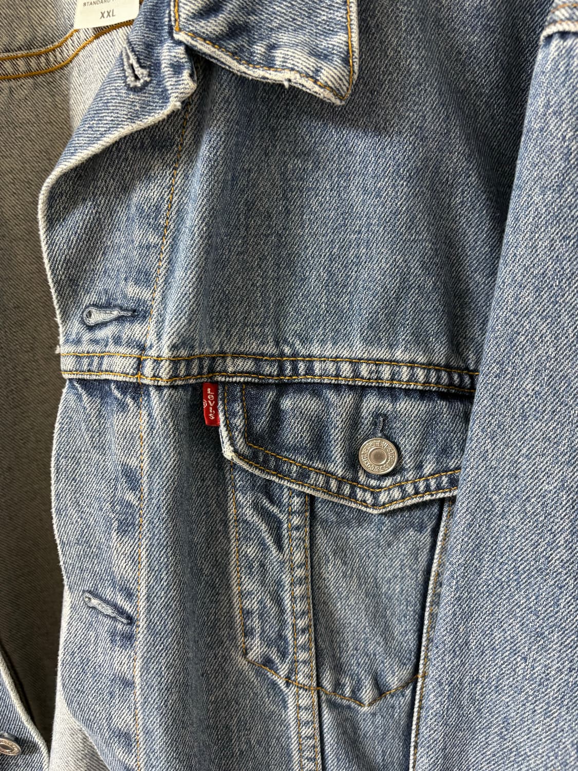 XXL - 리바이스 데님 트러커 청자켓  상품이미지3
