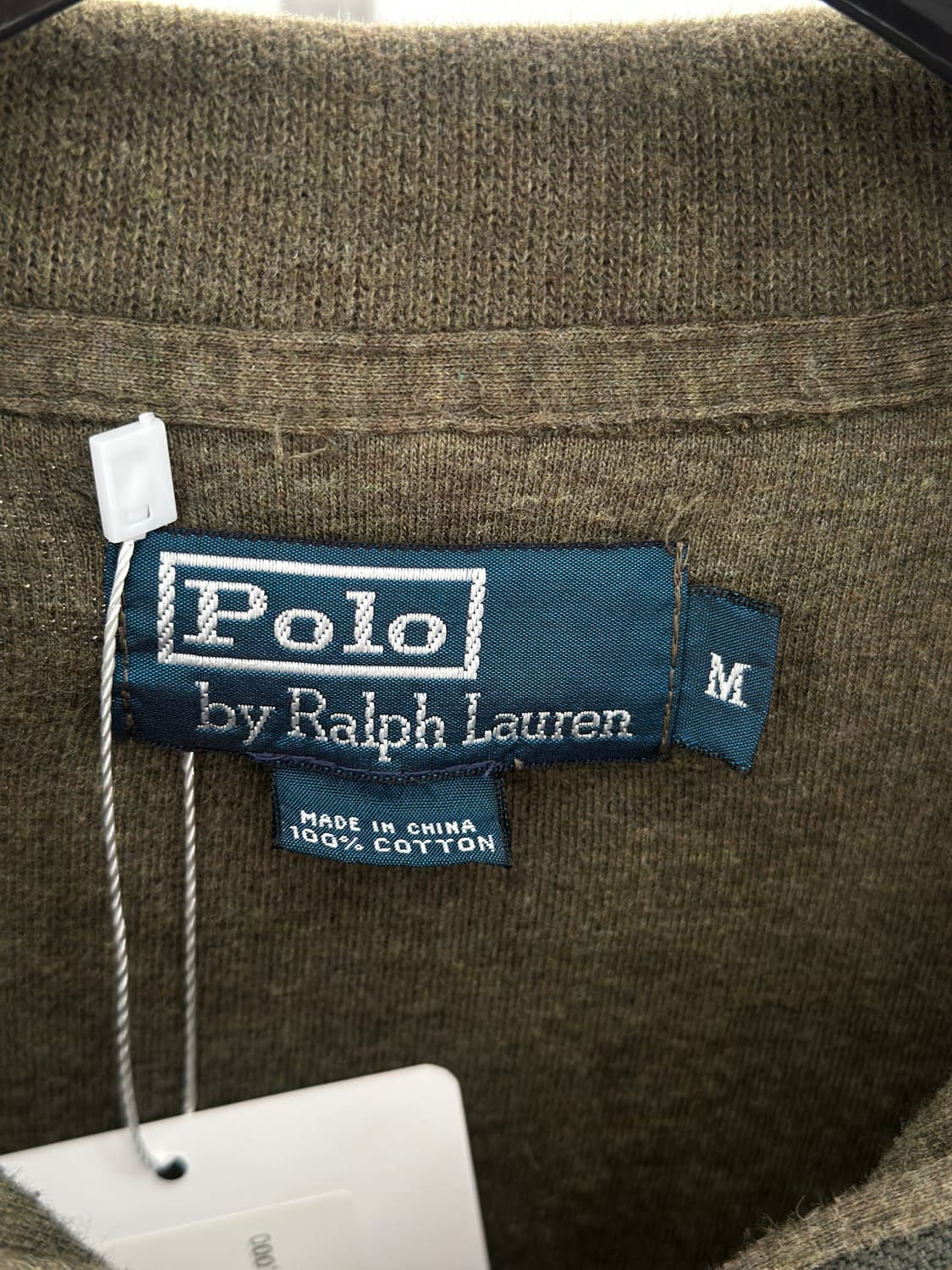 폴로 랄프로렌 카키 코튼 하프집업  상품이미지5