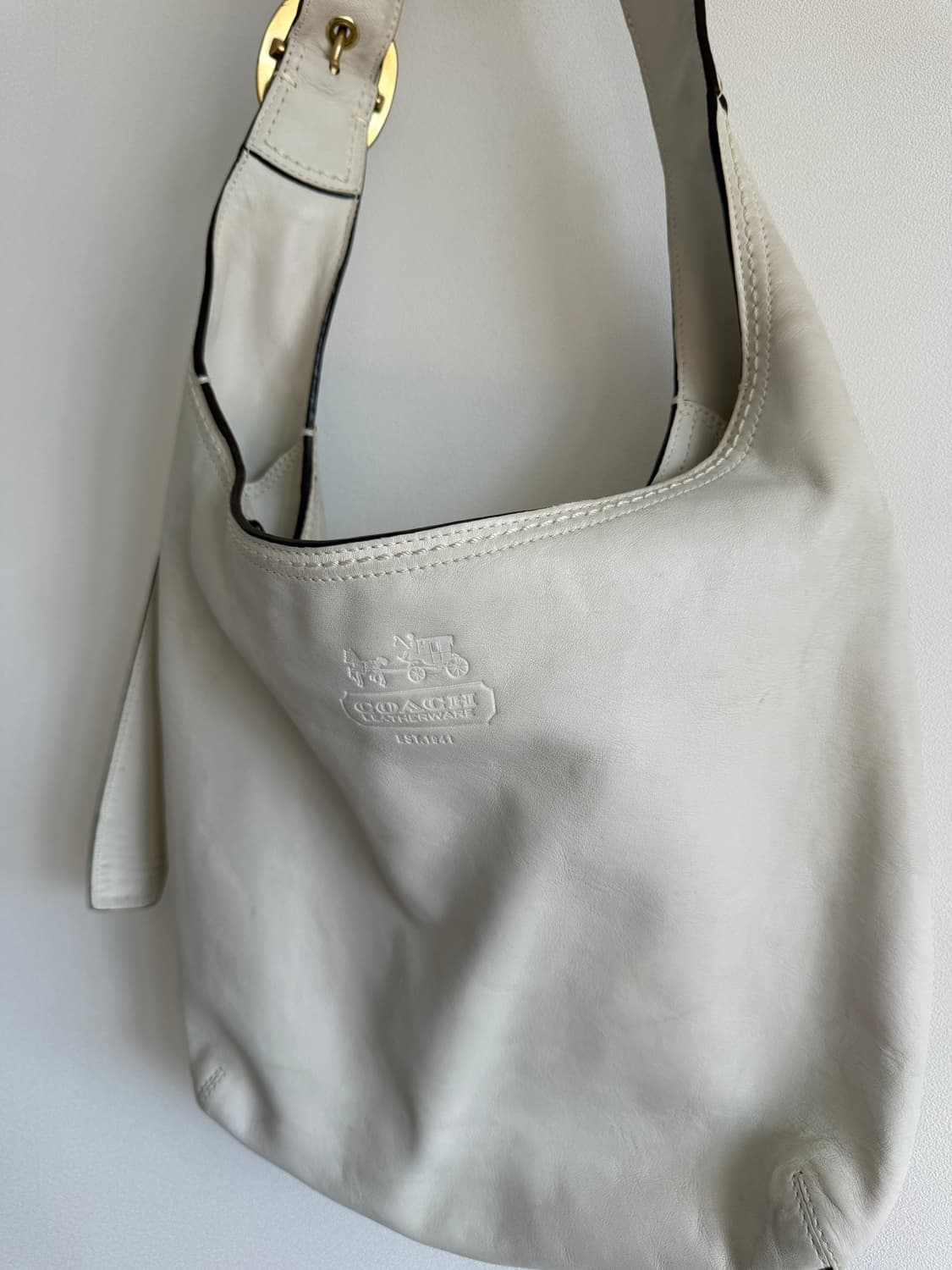 코치(COACH) 레더 숄더백 상품이미지2