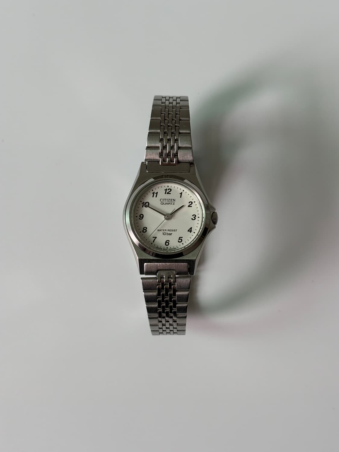 시티즌 1990년대 아라빅 인덱스 실버 쿼츠 여성  상품이미지1