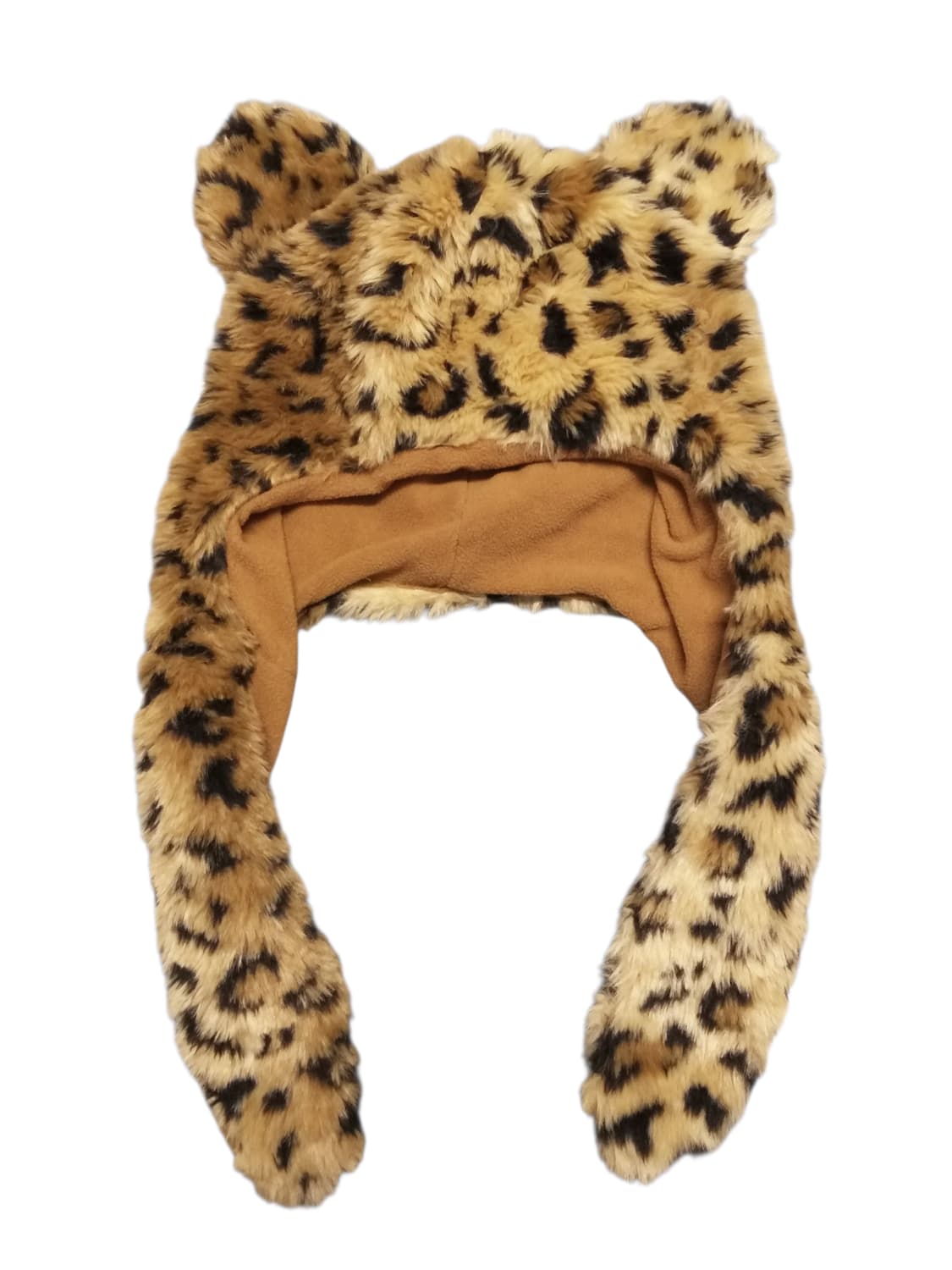 빈티지 곰돌이 귀모자 호피 레오파드 오네히메갸루 핀터깔 달천 캐캐체 펑크 상품이미지1