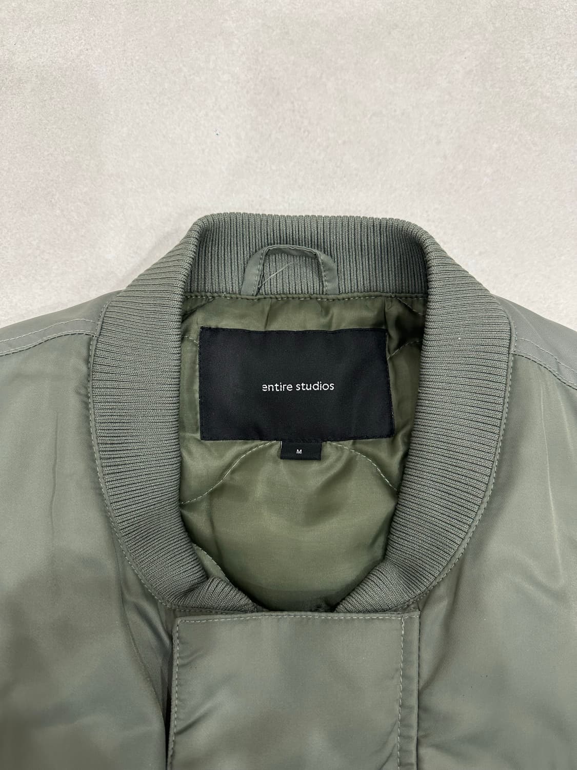 [M] 엔타이어 스튜디오 A2 봄버자켓  상품이미지5