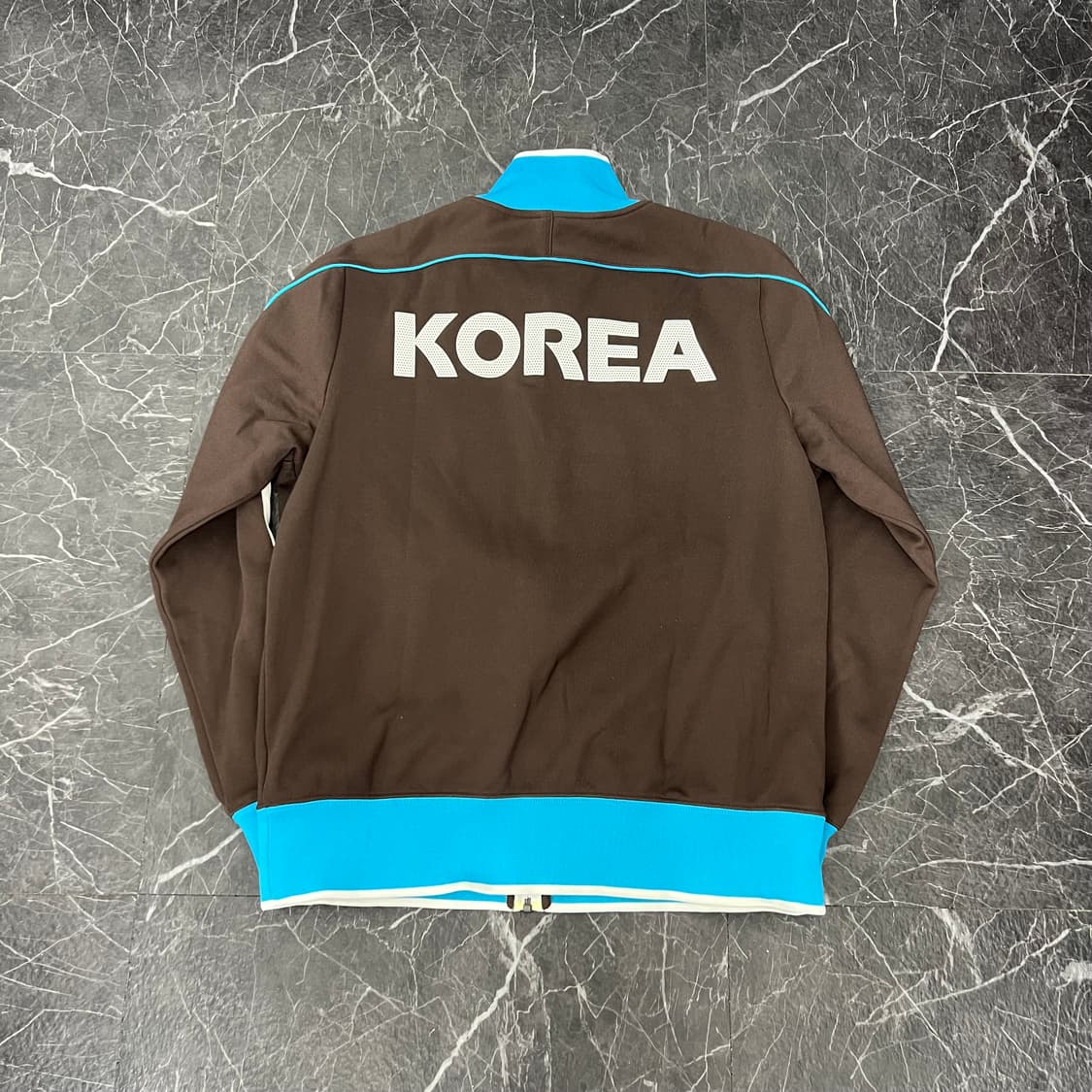 나이키 스우시 한국 국대 브라운 트랙탑 져지자켓 상품이미지4