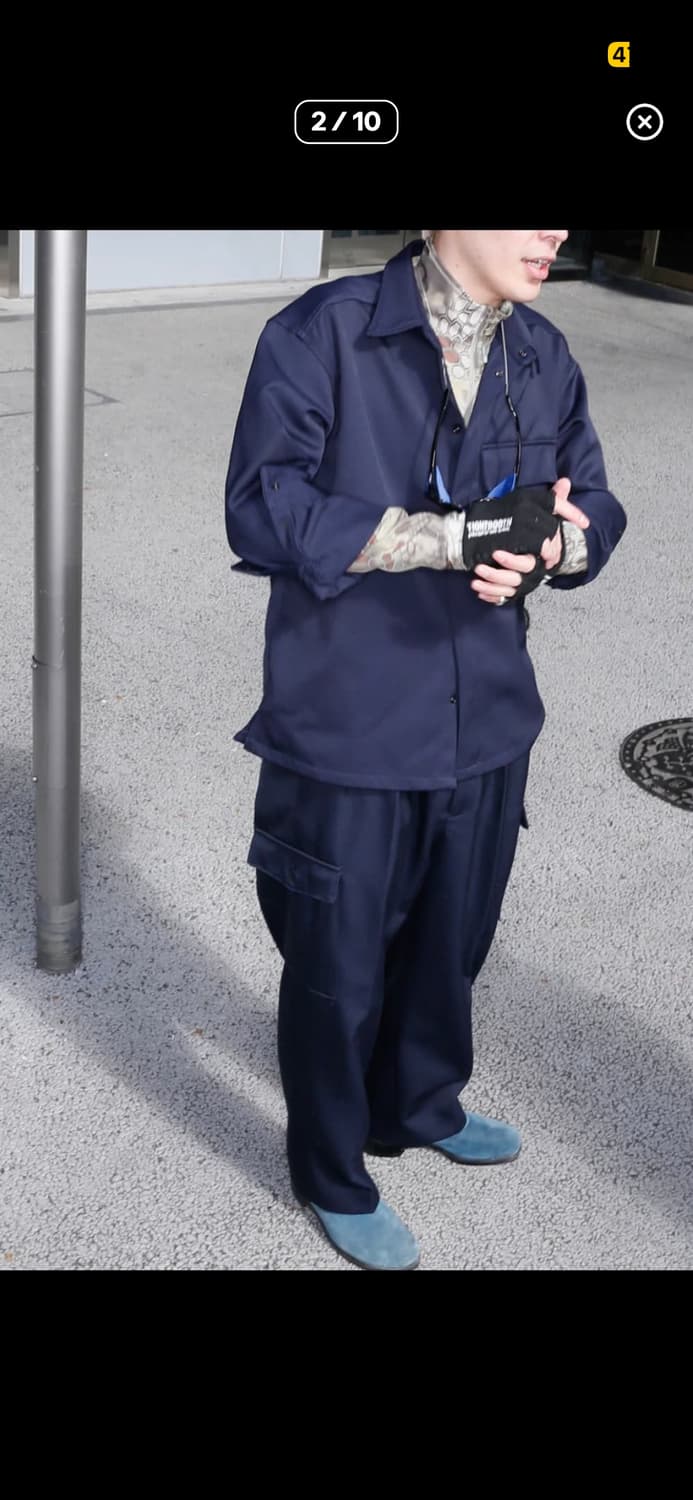 Fifth store 프렌치 밀리터리 카고팬츠 M 상품이미지2