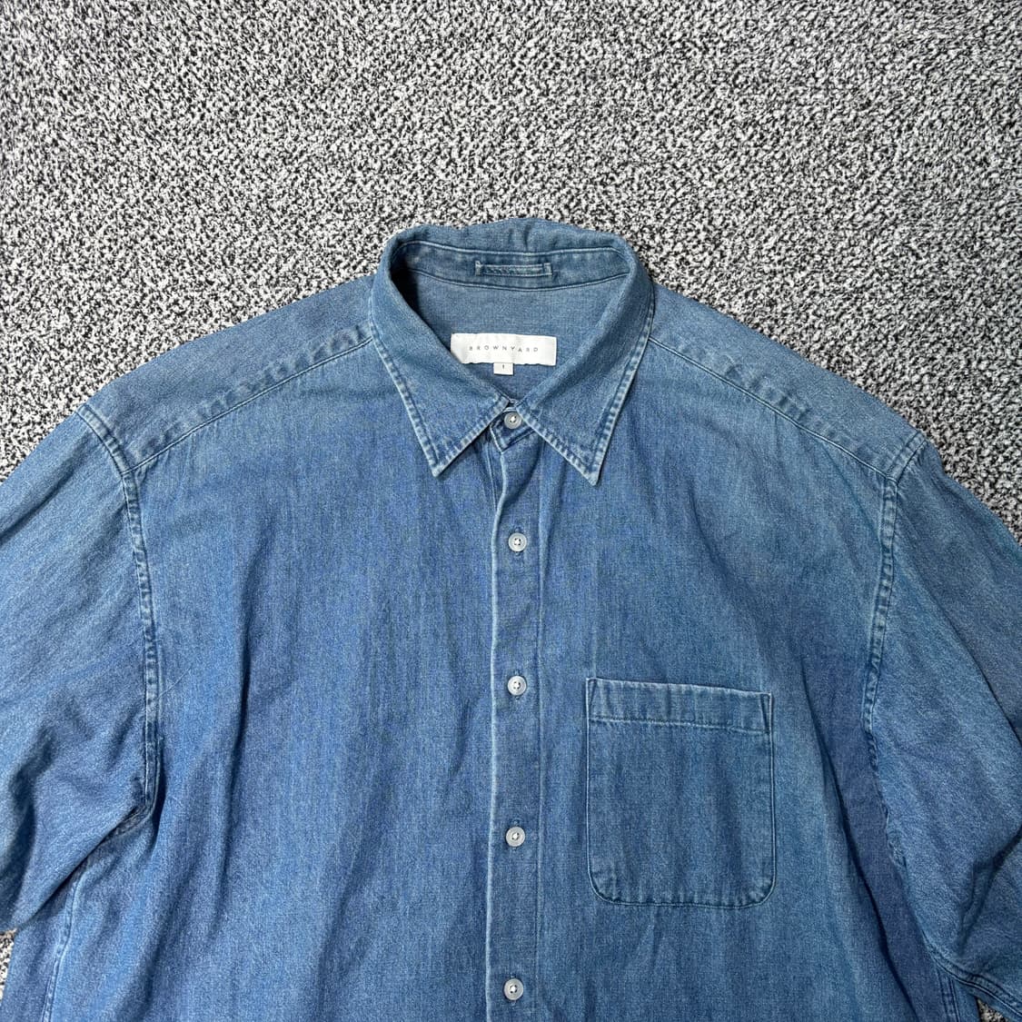 브라운야드 데님 셔츠 (1) 상품이미지2