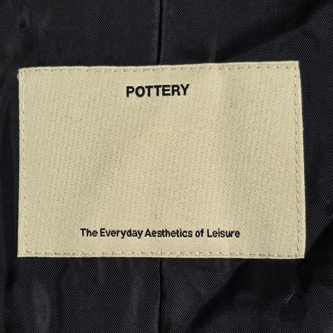 0777 포터리 POTTERY 울99% 네이비 자켓 블레이저 | 사이즈2 상품이미지9