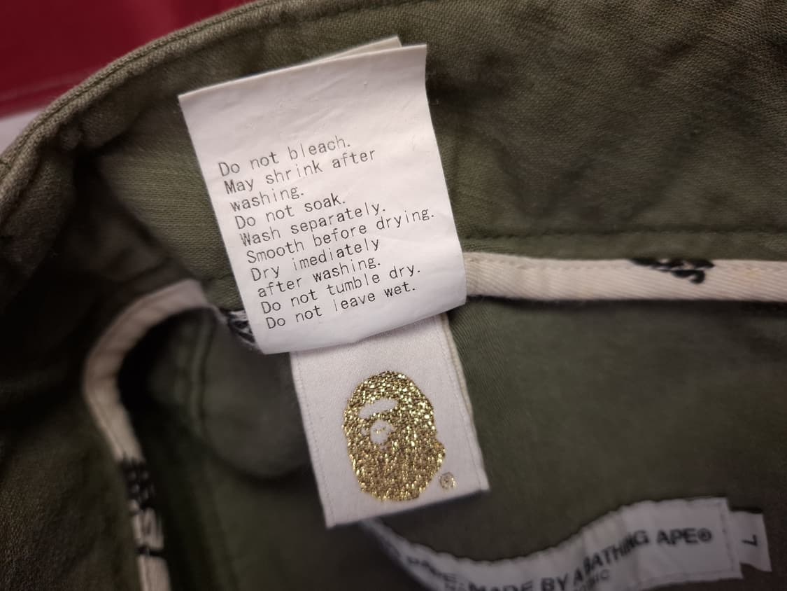 오리지날 BAPE 베이프 URSUS 밀리터리 OG-107 팬츠 상품이미지10