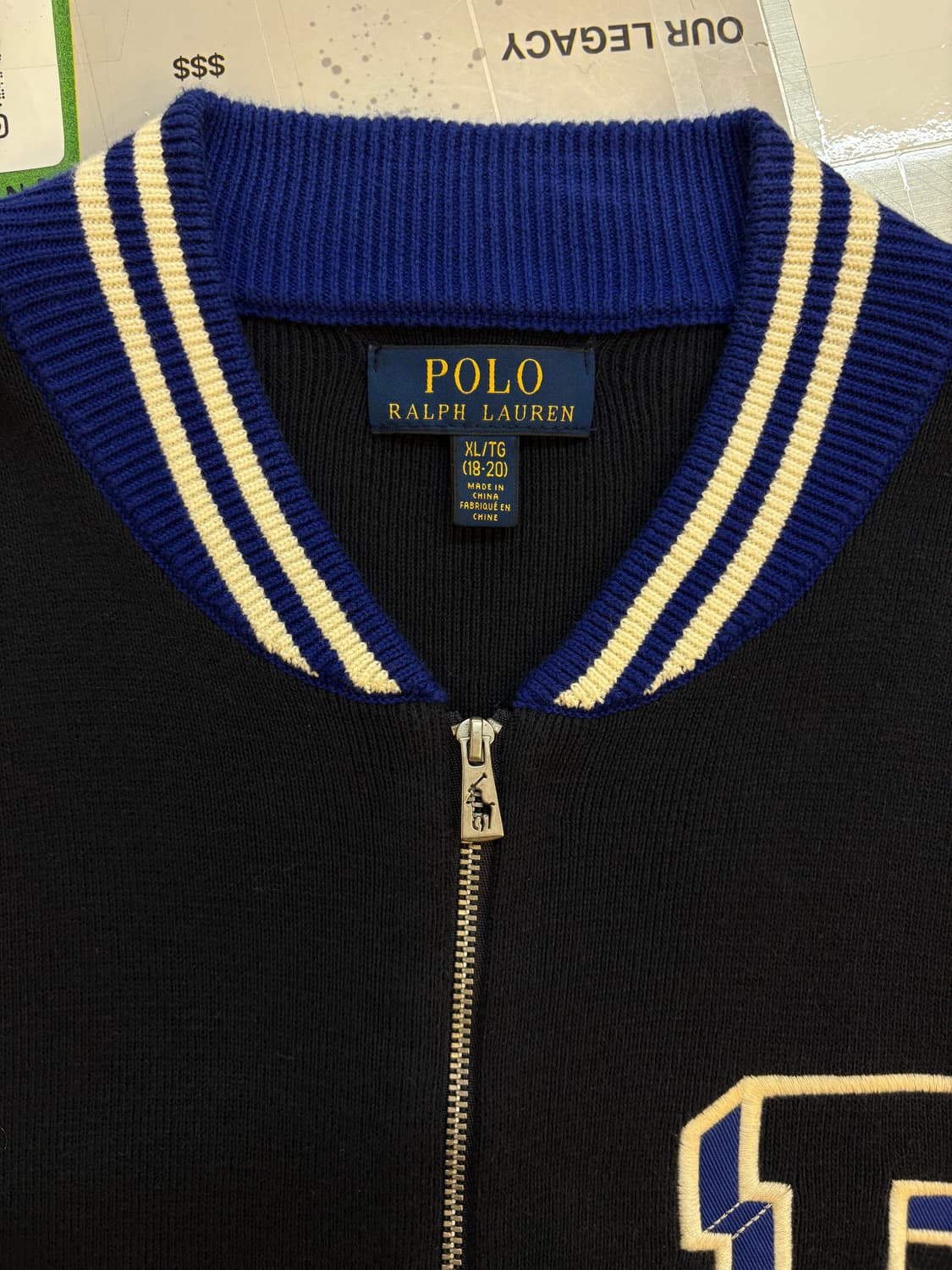 폴로 랄프로렌 멀티 컬러 포니 집업  상품이미지3