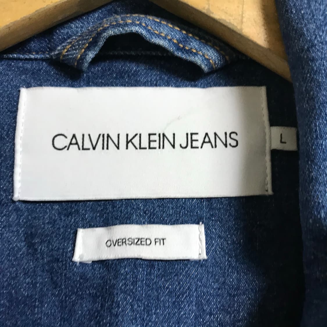 캘빈클라인 데님 청 자켓 상품이미지3