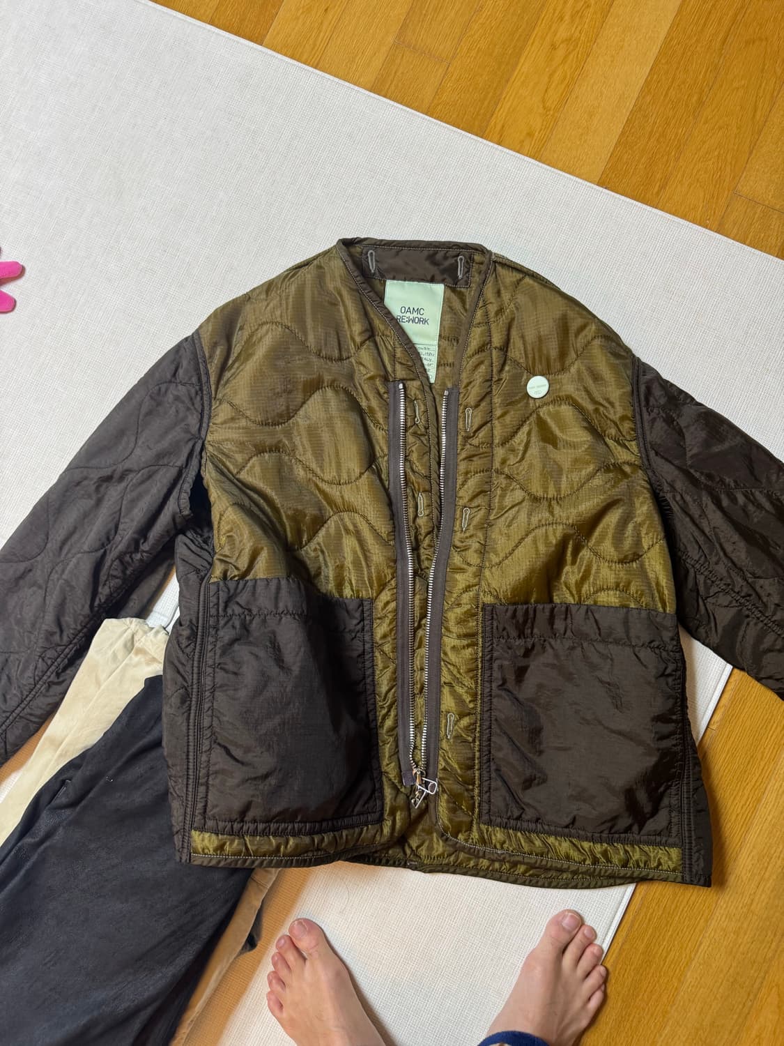 OAMC 리워크 경량패딩 상품이미지1