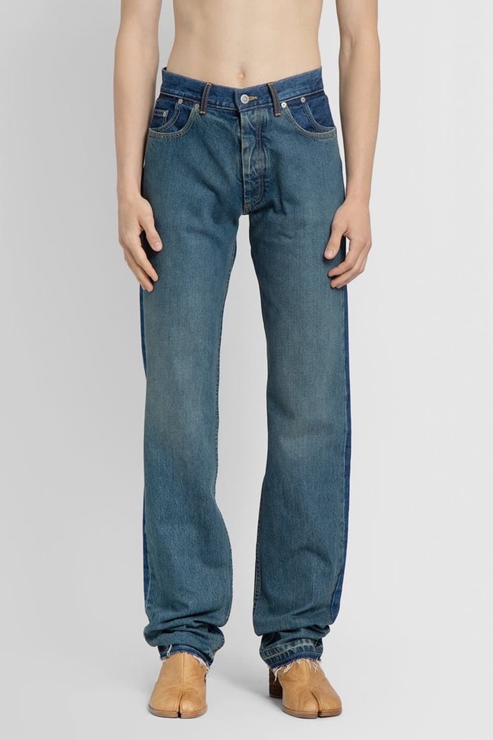 메종 마르지엘라 백스티치 스트레이트 진 상품이미지1