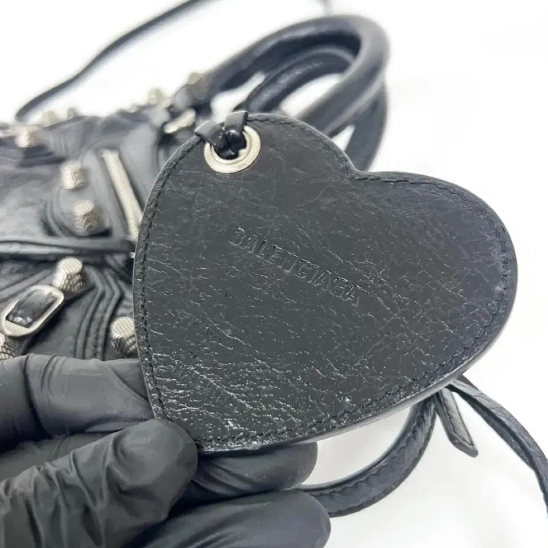 발렌시아가 네오카골 미니 토트백 크로스백 블랙 상품이미지7