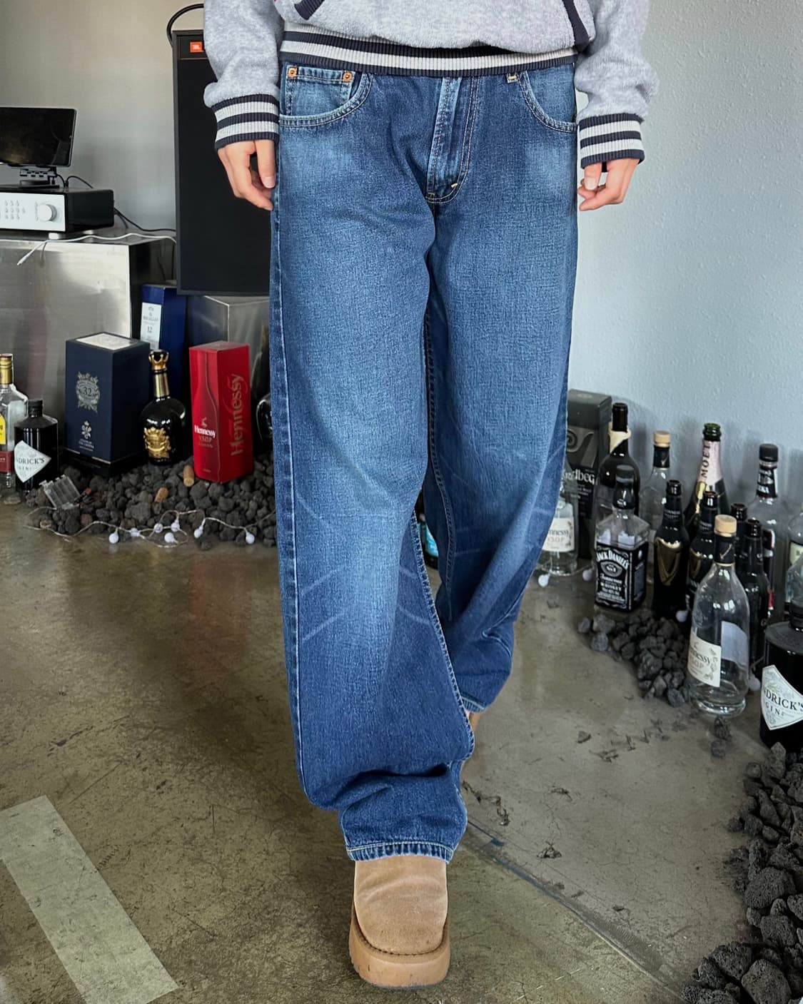 [30인치]리바이스 Levi's 569 루즈 스트레이트 데님 팬츠 상품이미지3