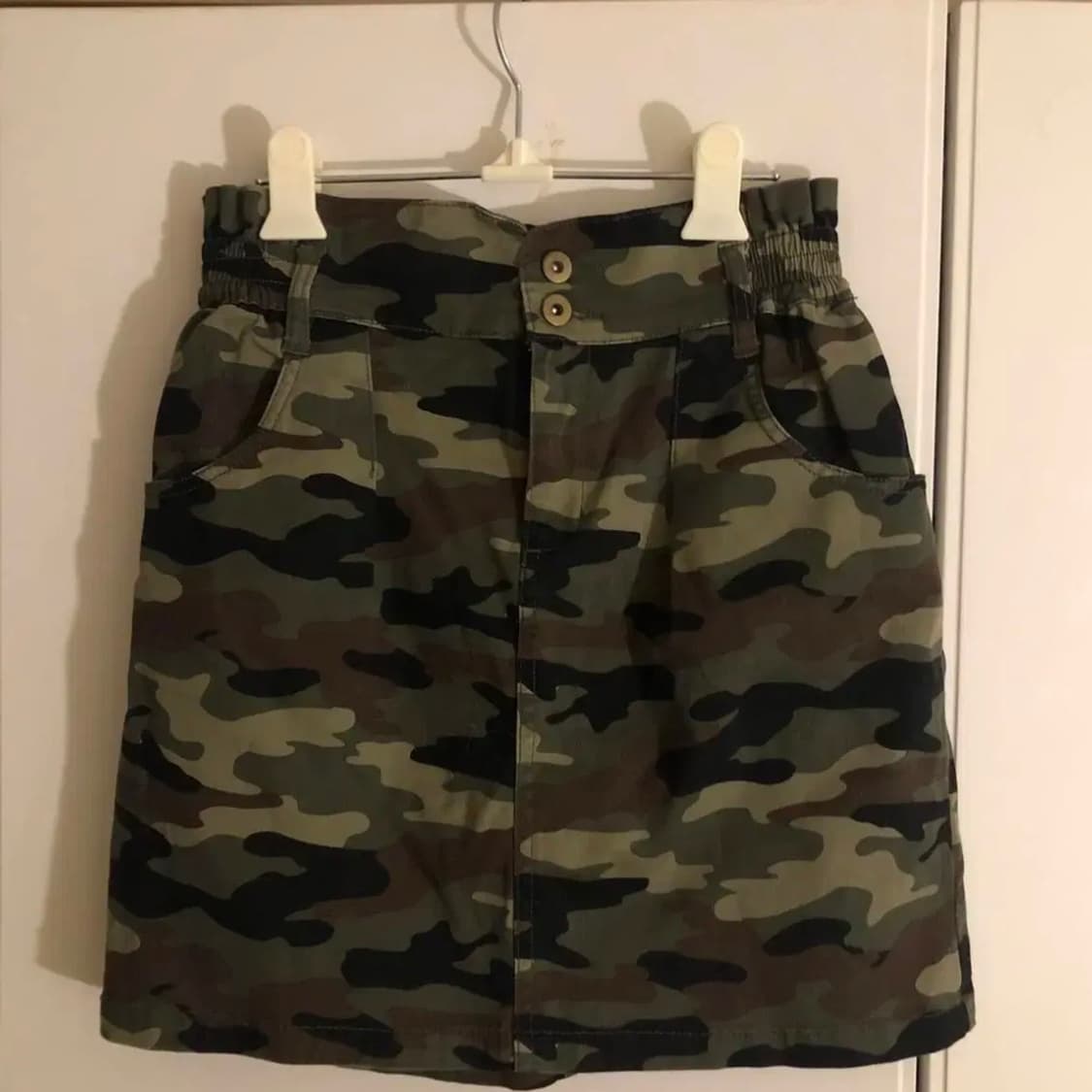 일본빈티지 y2k 그런지 카모 스커트 상품이미지2