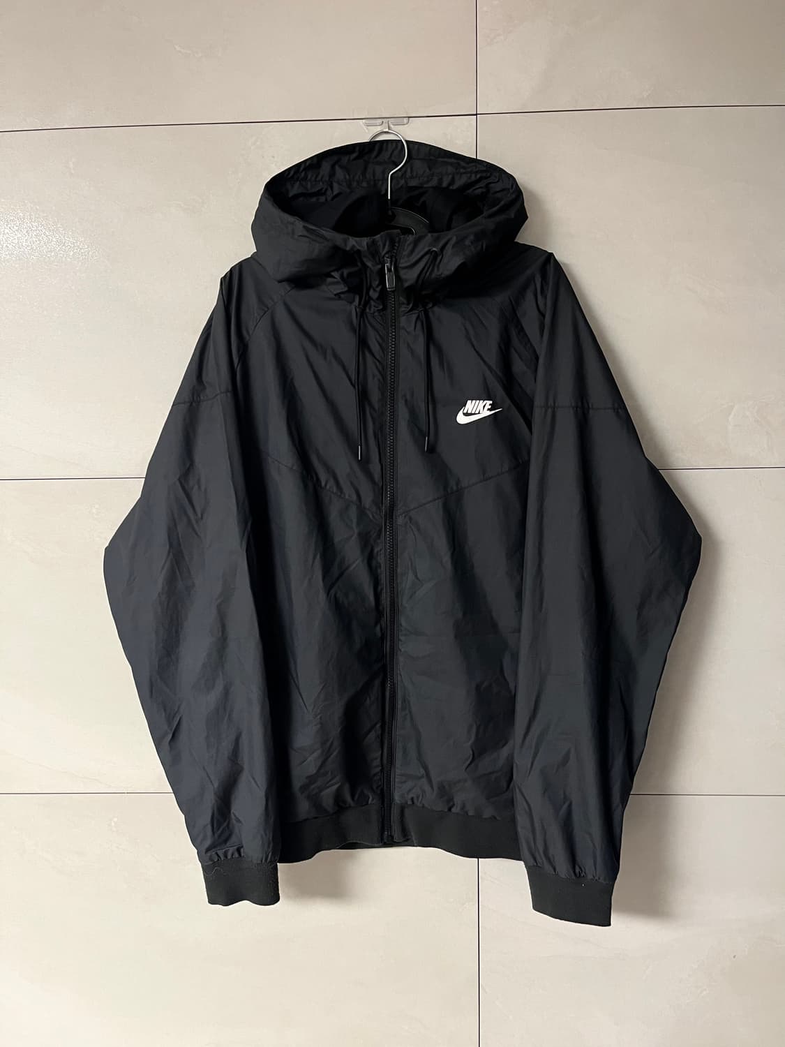 나이키 윈드러너 우븐 바람막이 블랙 [2XL] 상품이미지3