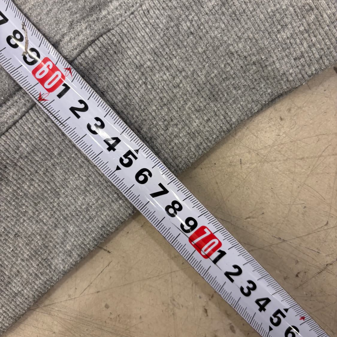 챔피온 빅로고 그레이 후드티 상품이미지4