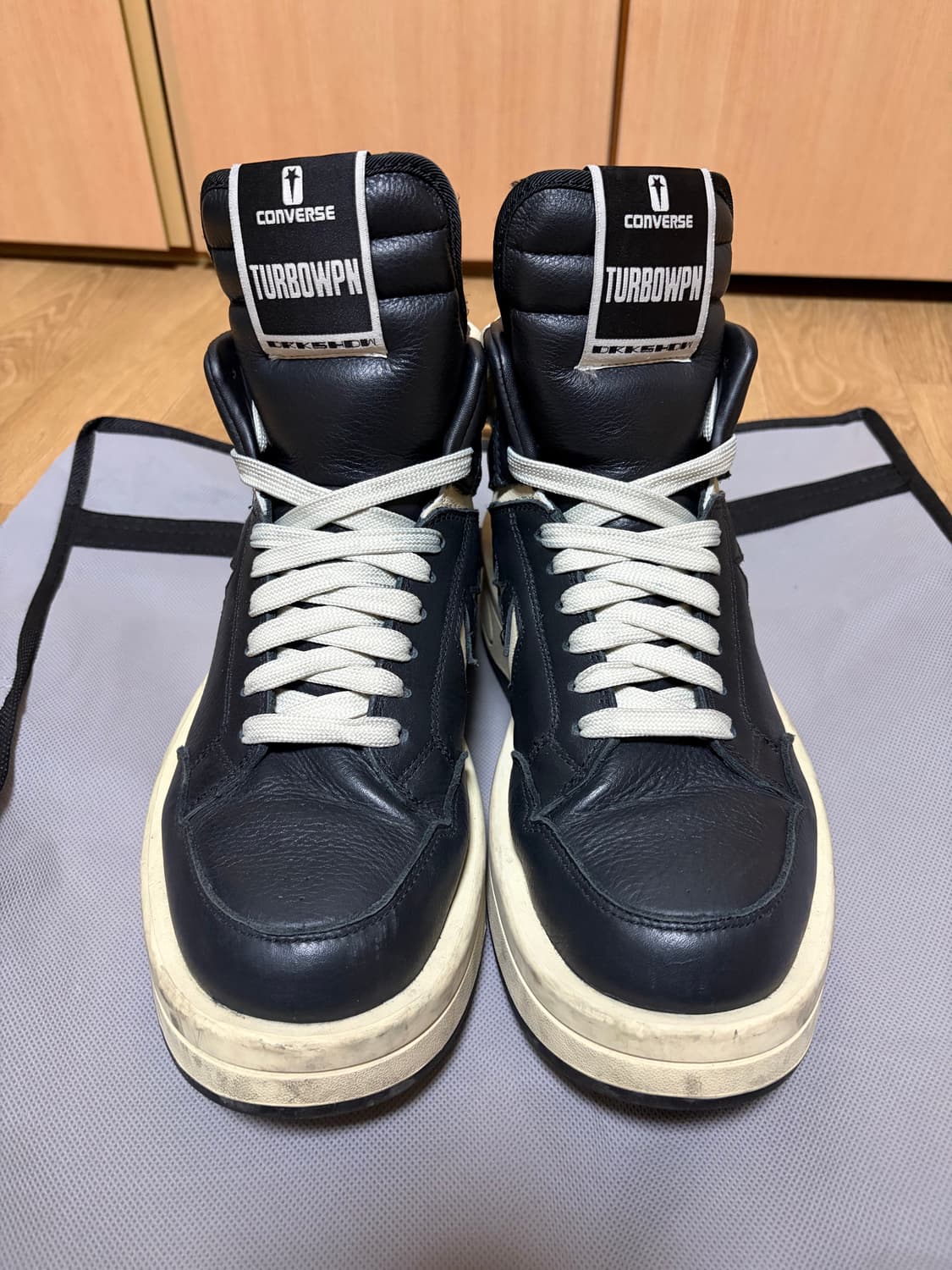 (270) 컨버스 x 다크쉐도우 터보웨폰 블랙 크림 상품이미지2