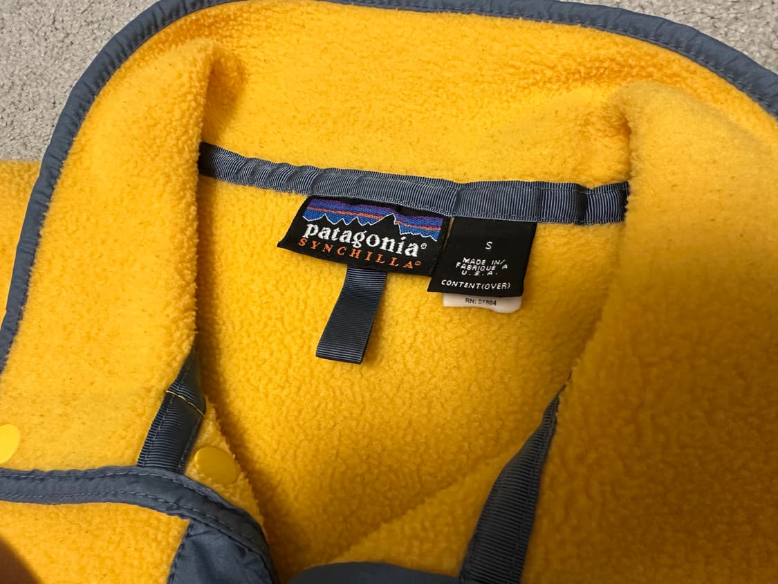 [S] 파타고니아 신칠라 90s USA 메이드 버터넛 상품이미지4