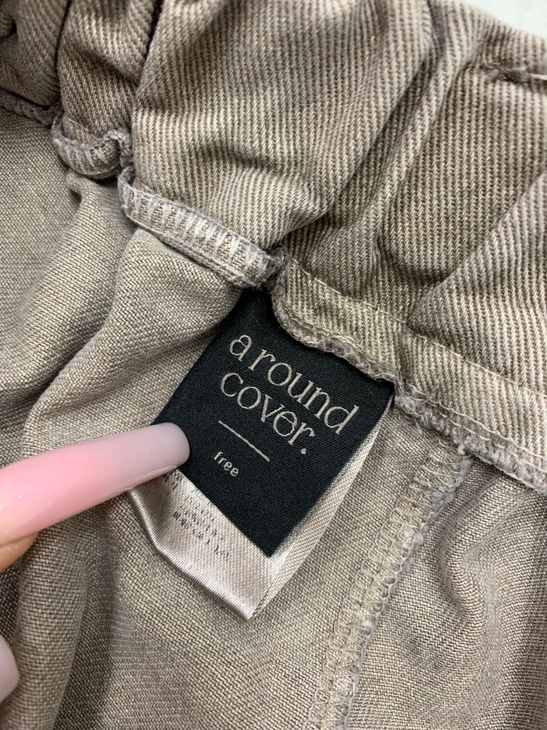 Around cover 애쉬 브라운 카고팬츠 #598 상품이미지4