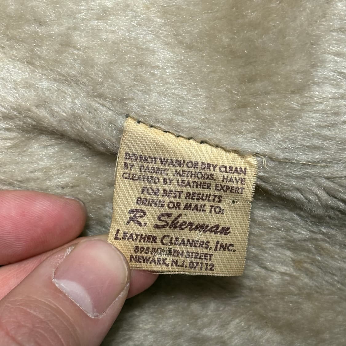 42 70’s JCPenney 브라운 가죽 G-1 플라이트 재킷 상품이미지5