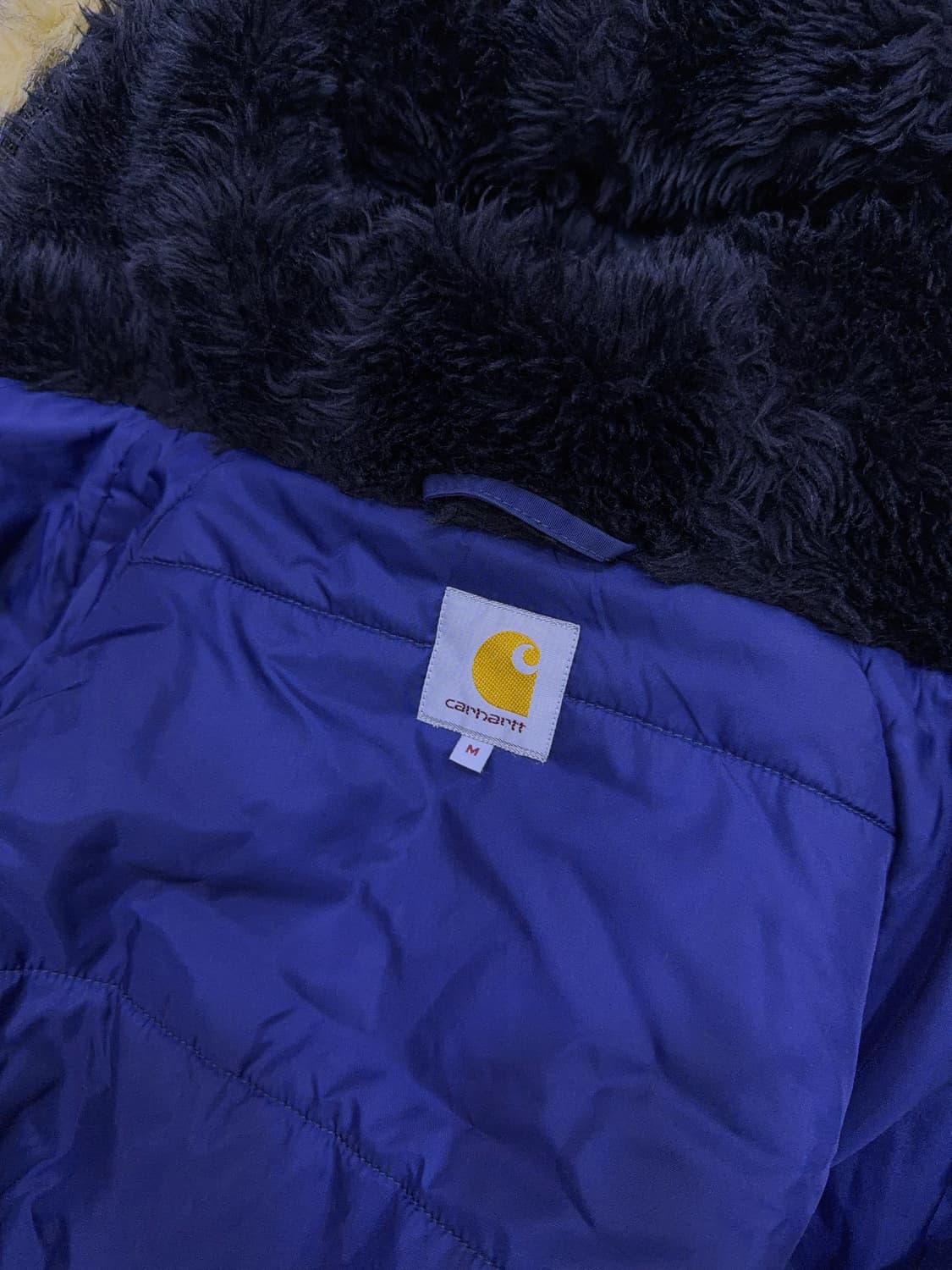 칼하트 WIP 앵커리지 파카 야상 패딩점퍼 네이비 M 상품이미지9
