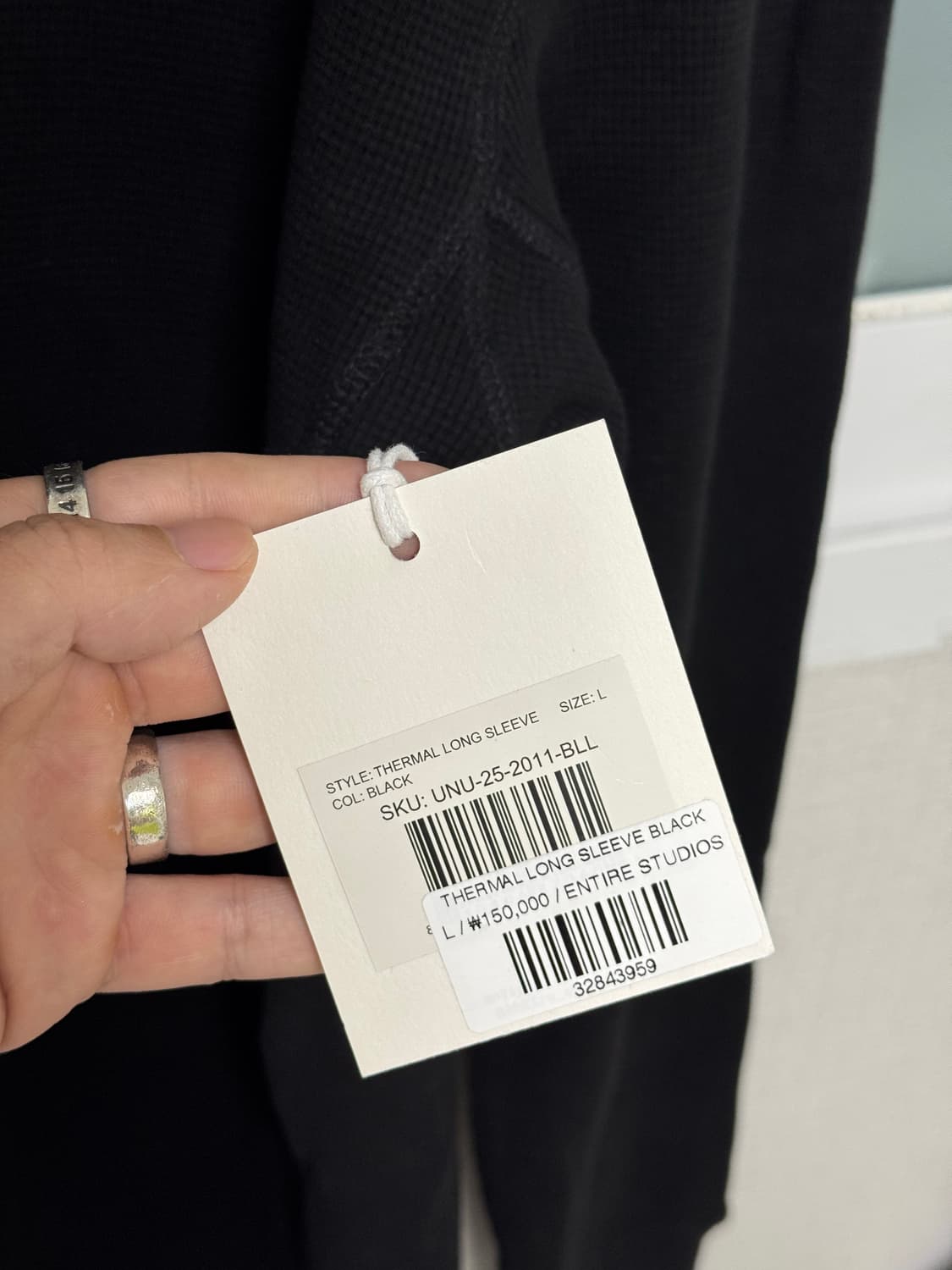 [L]엔타이어스튜디오 써멀 롱슬리브 상품이미지2