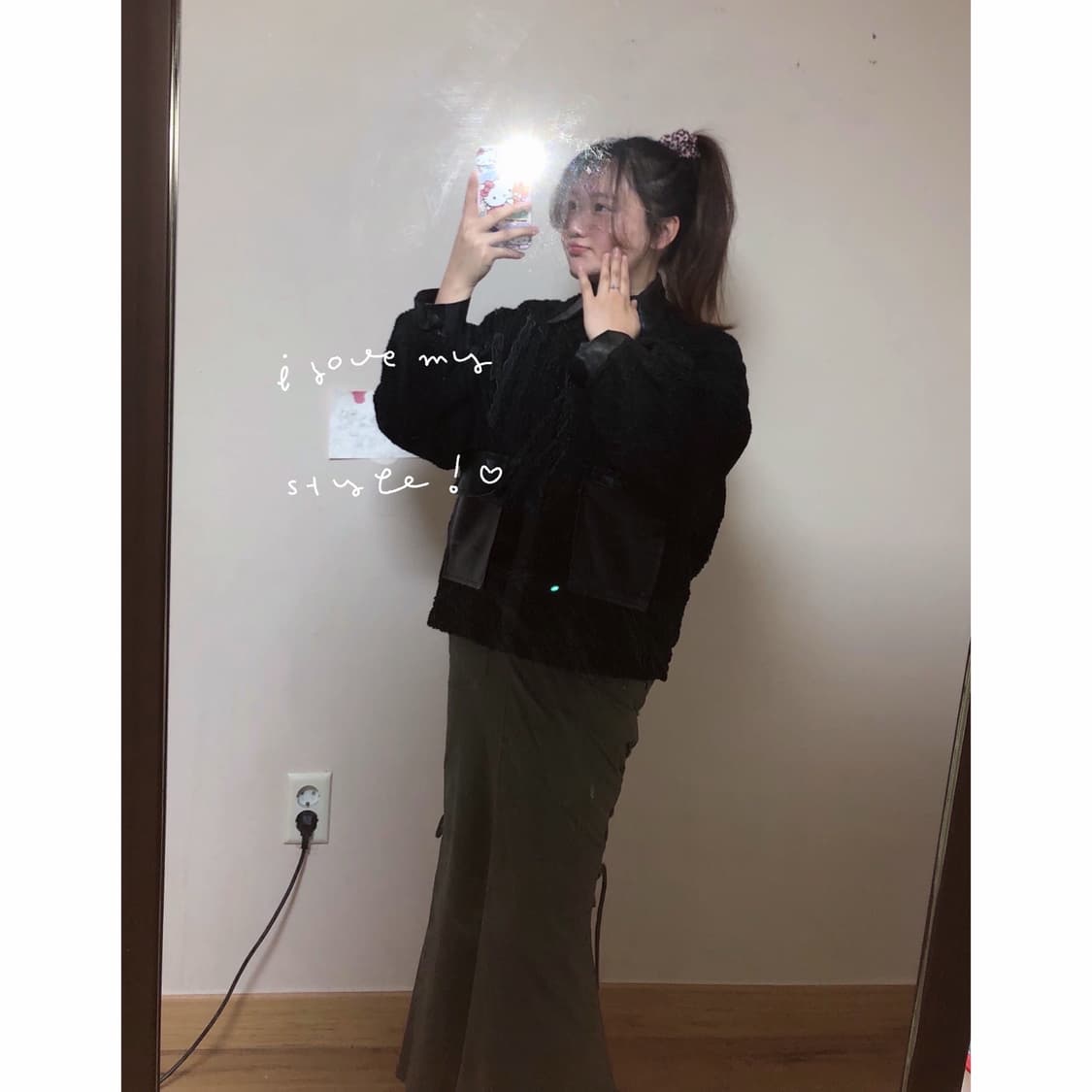 핑크 호피 스크런치 🔖  상품이미지9