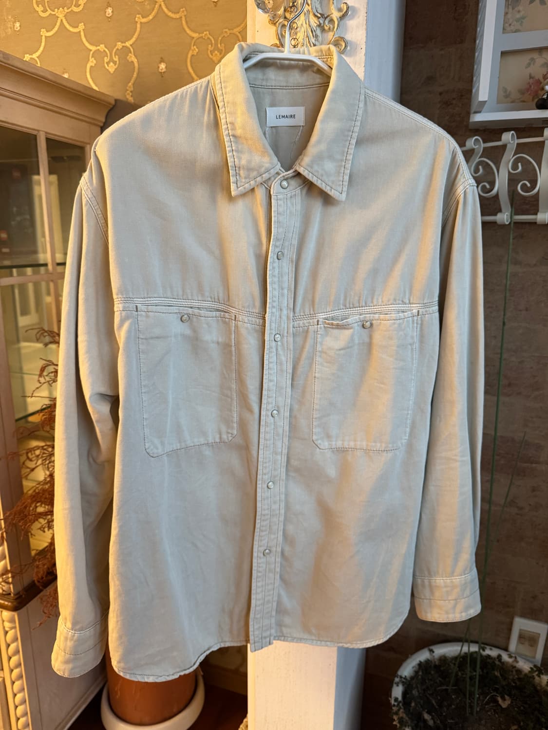 르메르 스냅셔츠 상품이미지2