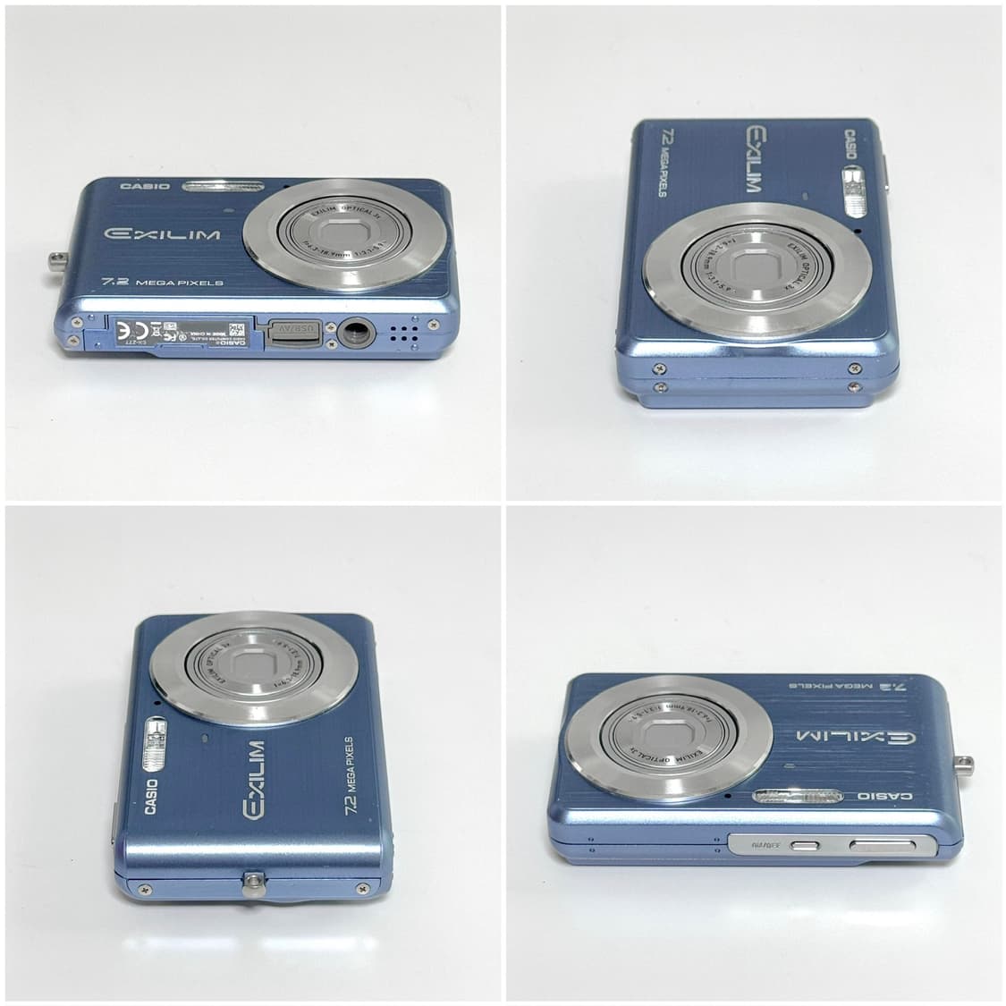 카시오 엑슬림 Z77 베이비블루 빈티지디카 상품이미지4