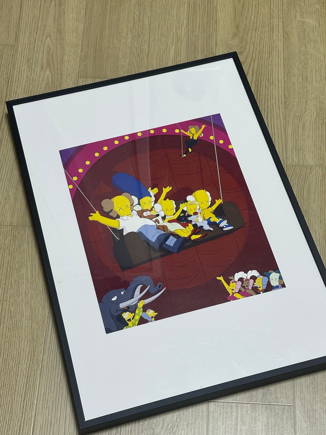 심슨 카우스 액자 상품이미지1