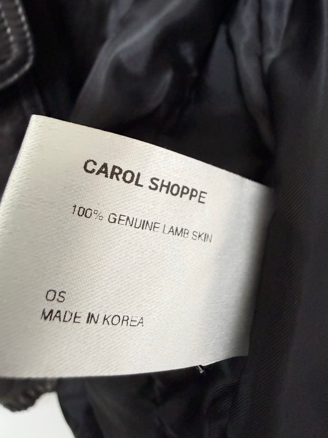 캐롤쇼페 레더 자켓 상품이미지4