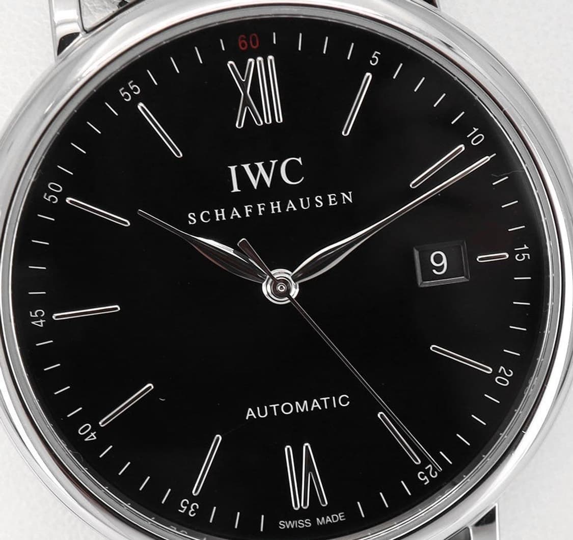[40MM]IWC 포르투피노 블랙 다이얼 상품이미지1