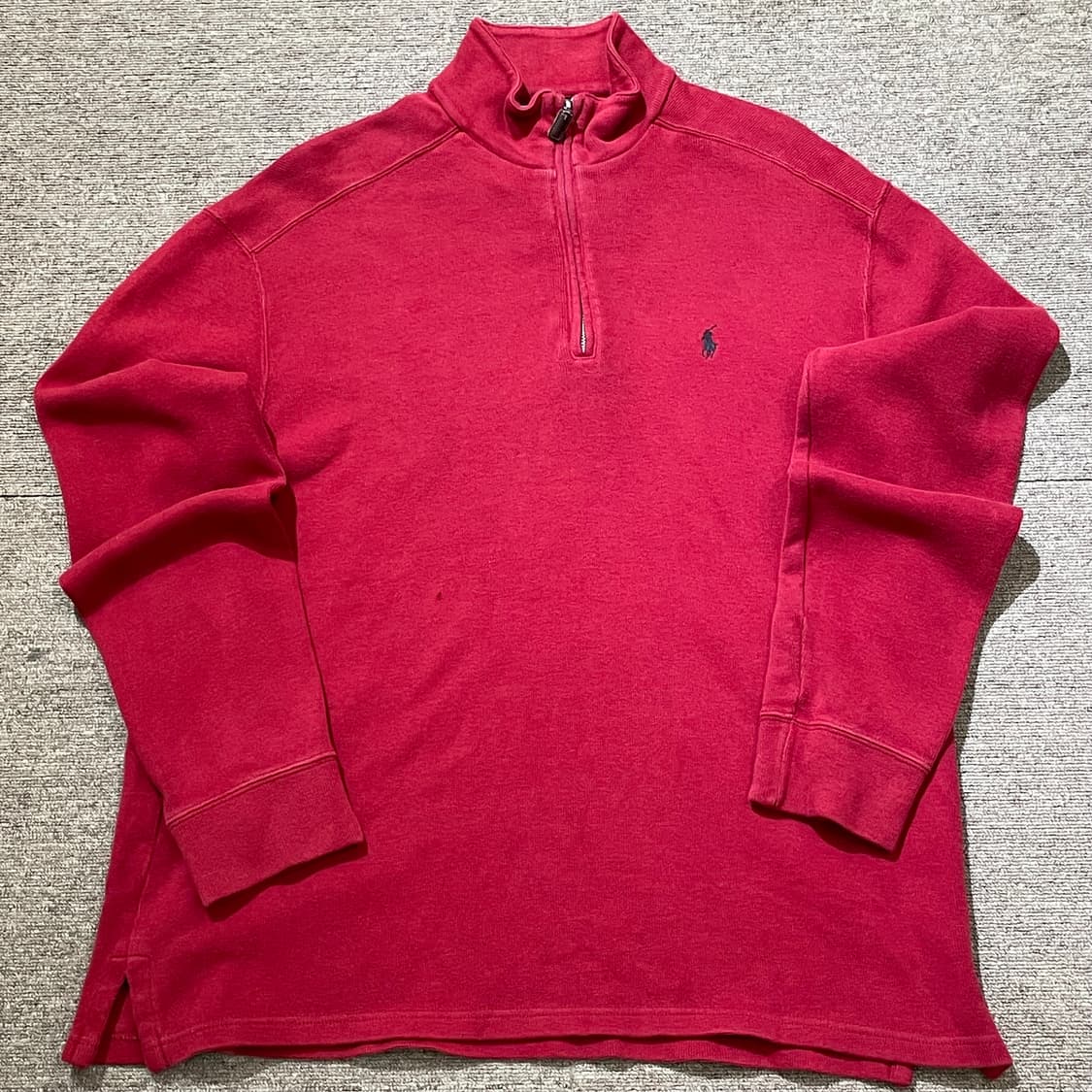 (L) POLO 폴로 랄프로렌 반집업 스웻셔츠 맨투맨 상품이미지3