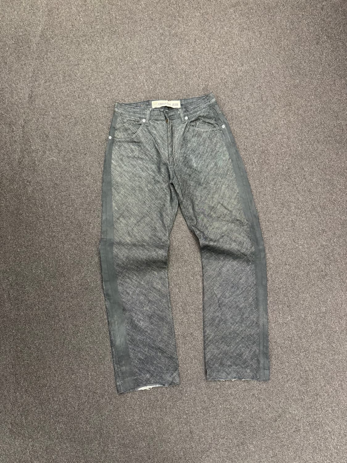 33)OLD GAP 빈티지 Cross Cut Jean 흑청 데님팬츠 상품이미지1