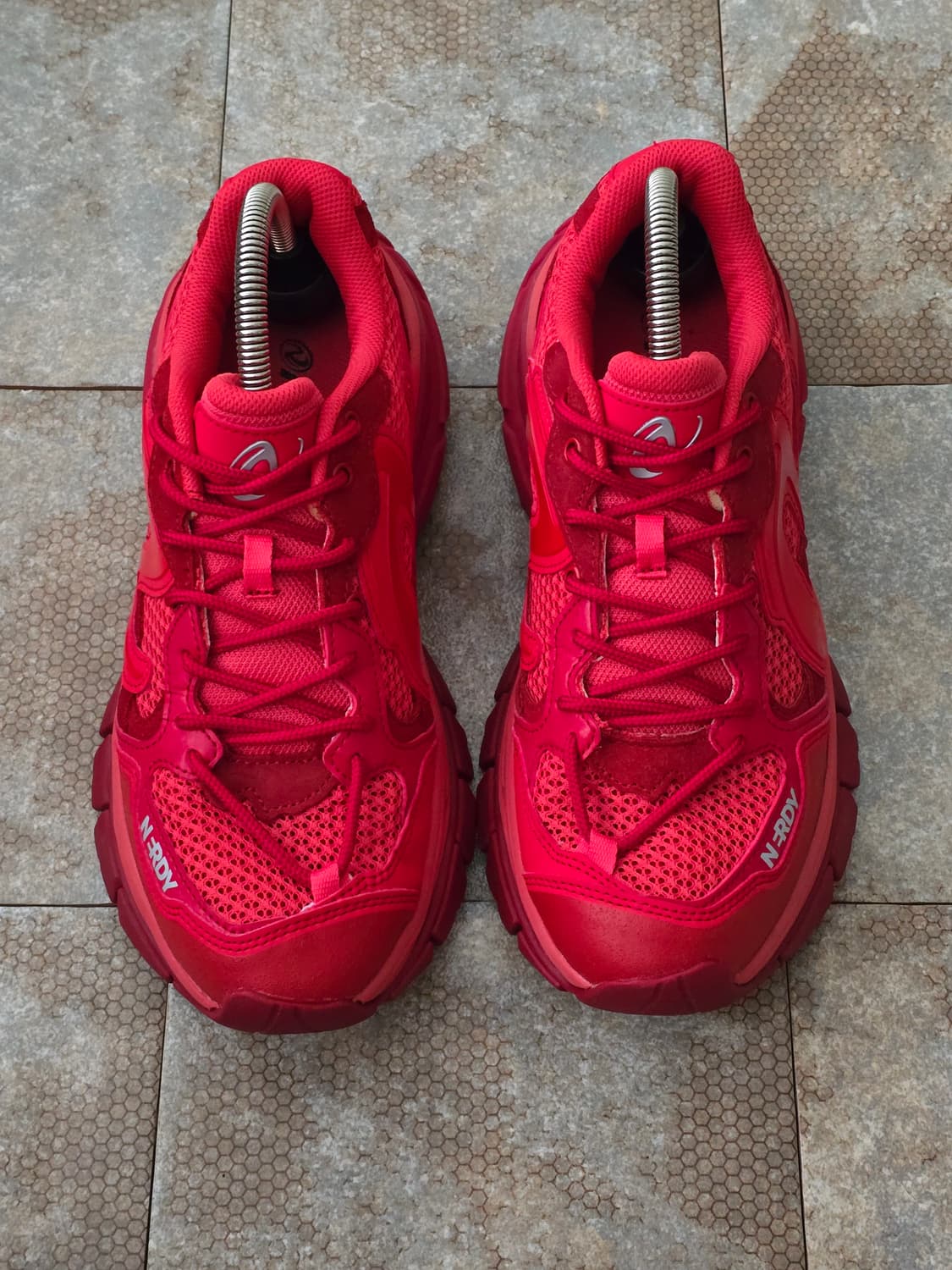 (270)널디 러너 하이 레드  상품이미지2