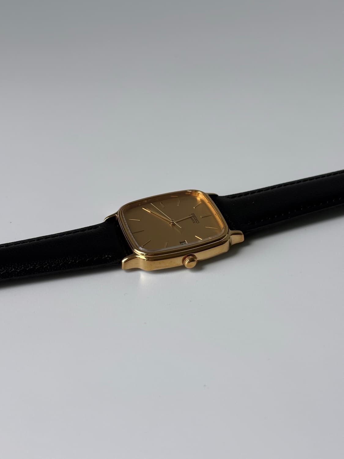 1980s Gold Square Quartz 상품이미지4