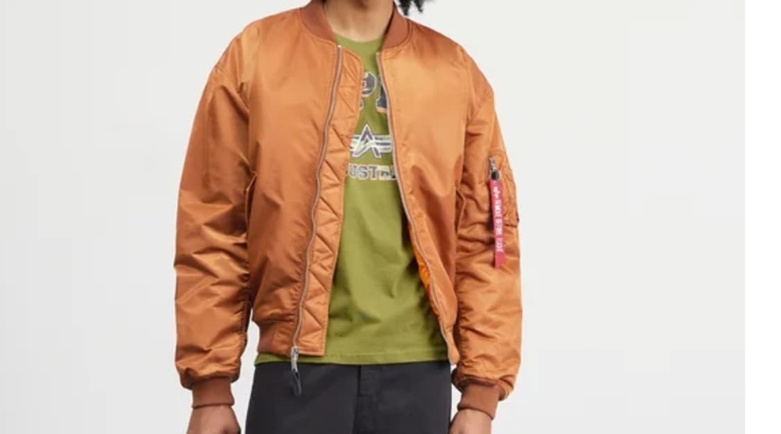 알파인더스트리MA-1 봄버 자켓 헤이즈l 브라운 451815 상품이미지9