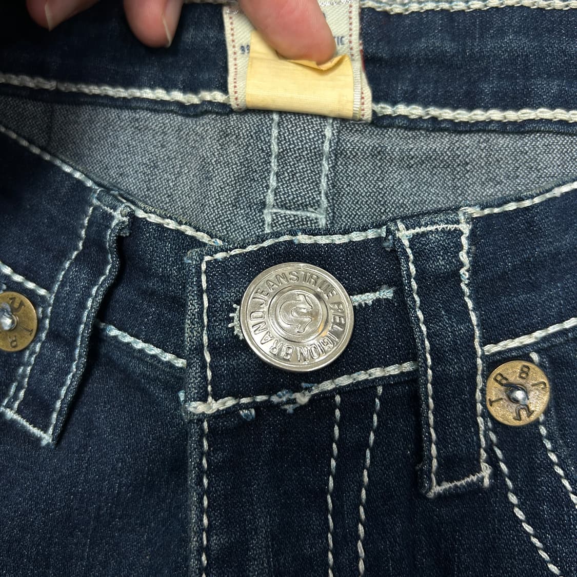 트루릴리전 빌리 슈퍼티 스티치 데님팬츠(29) 상품이미지8