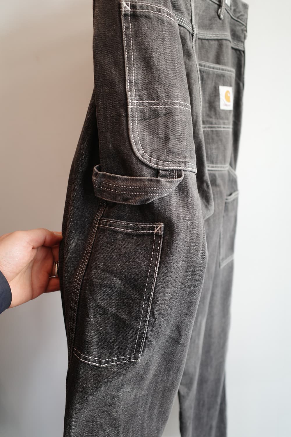 Carhartt 칼하트 흑청 카펜터 데님팬츠 (34인치) 상품이미지7