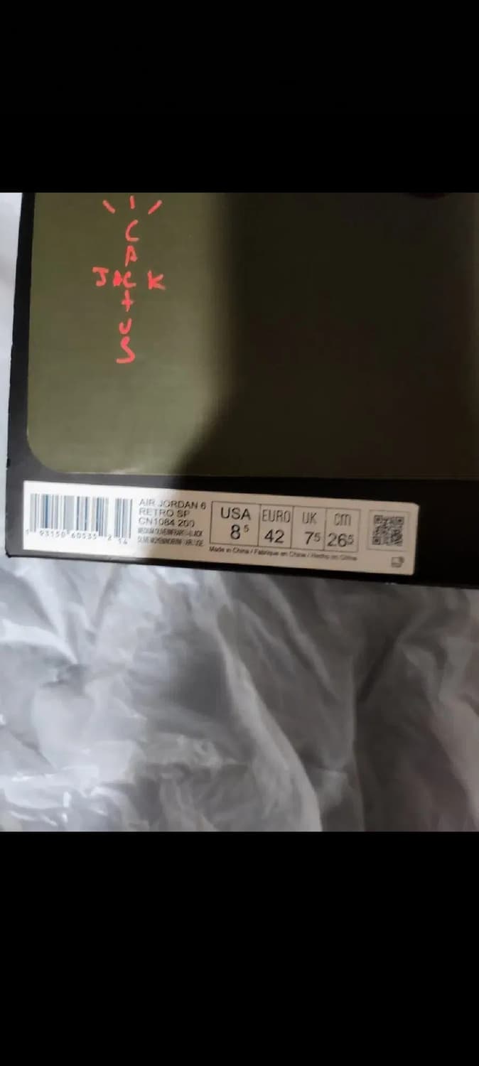 조던 6 스캇 올리브 265 상품이미지7