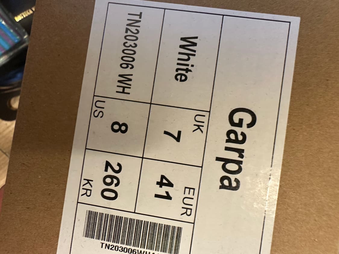 Tretorn Garpa 레인부츠 러버부츠 화이트 260 새상품 상품이미지2