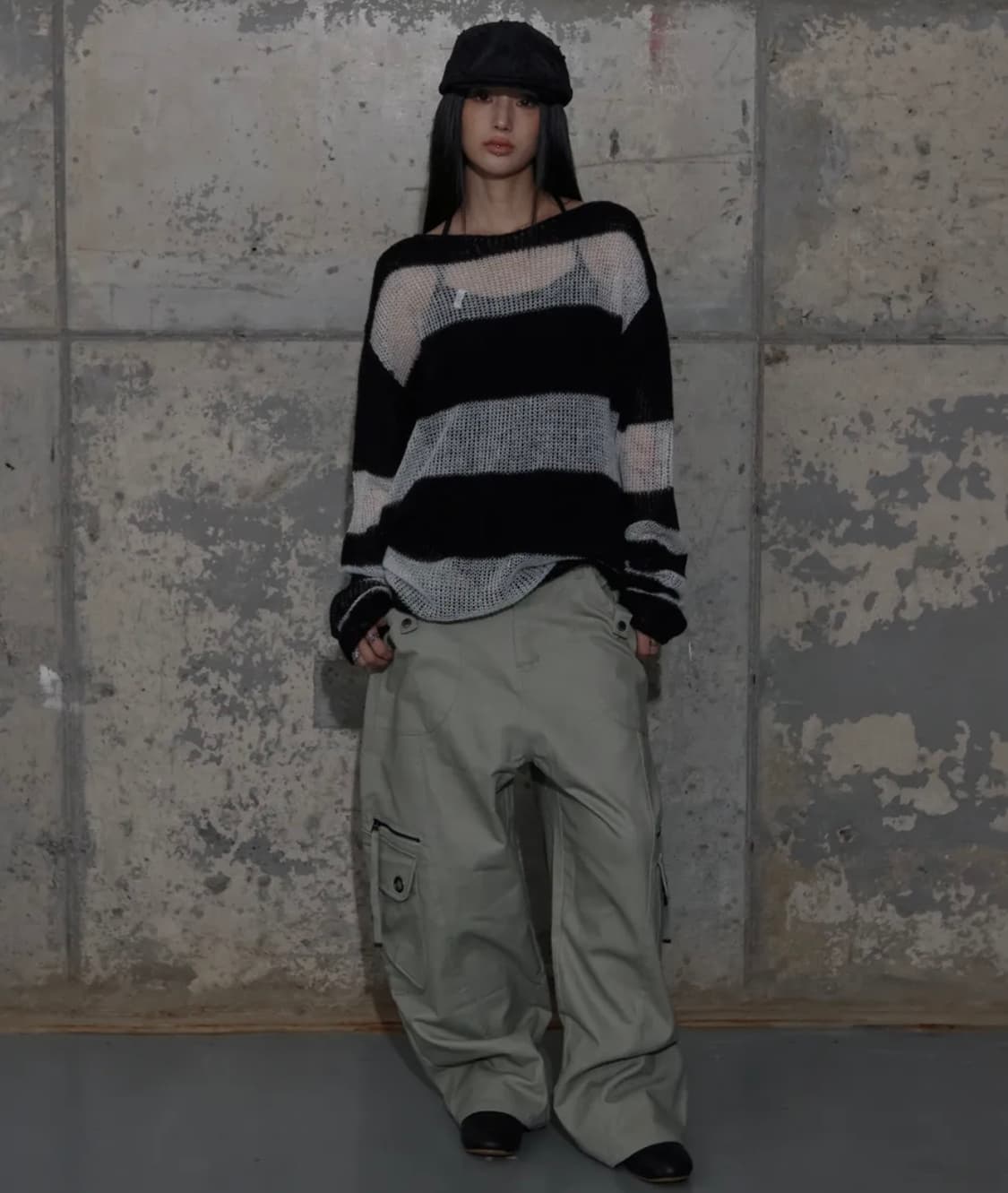 크로스 포켓 카고 팬츠 상품이미지5