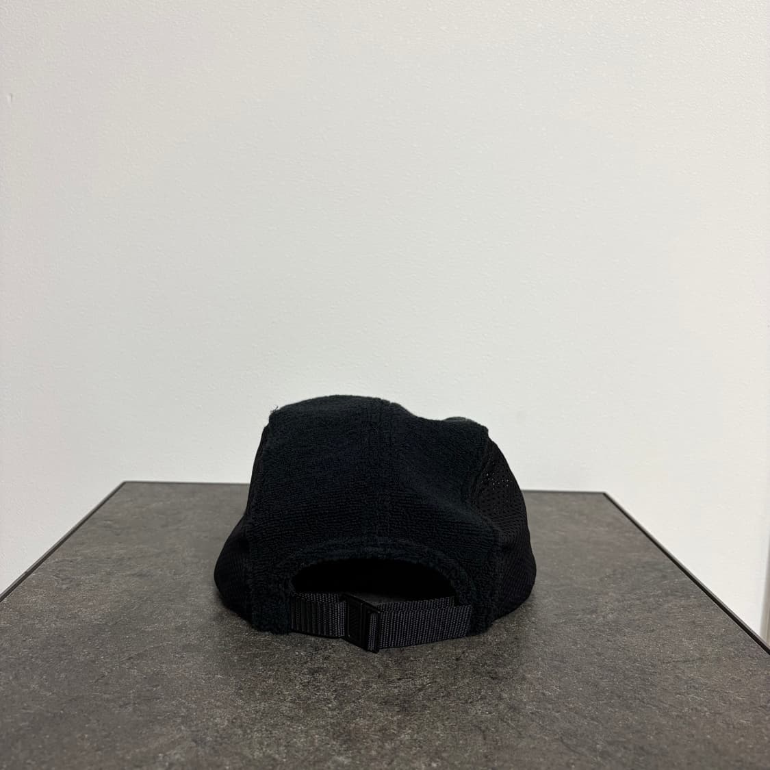 (OS) 슈프림 박스로고 캠프캡 모자 테리 메쉬 블랙 상품이미지4